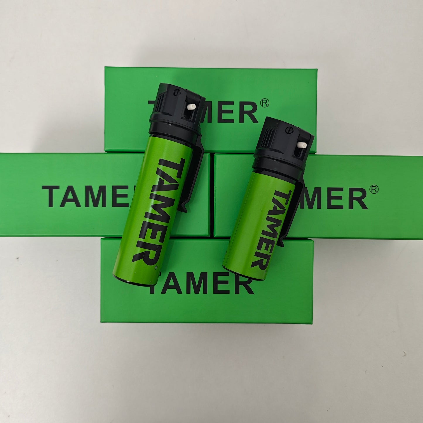 TAMER OC Gel Spray, Portable Wildlife & Aggressive Dog Repellent with Carrying Clip for Outdoor Hiking & Camping