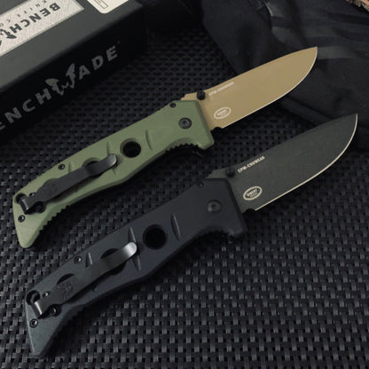 Benchmade 275 Folding Knife – G10 Handle, High-Hardness Tactical Folder, EDC Tool