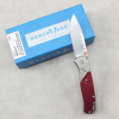 Benchmade 535-9 Folding Knife – Camping Knife with Aluminum Handle, High-Hardness Survival Knife, Outdoor Folding Knife