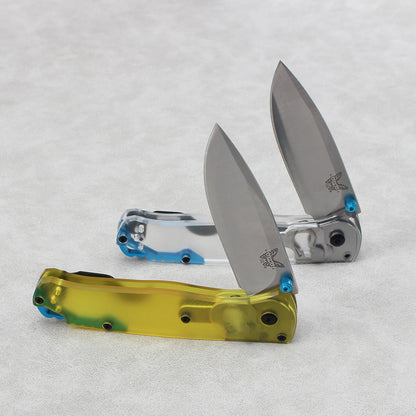 Benchmade 535 Folding Knife with PEI Handle – Lightweight EDC Knife, Sharp, Ideal for Unboxing